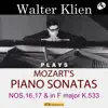 Walter Klien - Mozart: Piano Sonatas Nos. 15-17